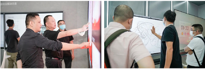 广东省现代办公设备协会走进TCL液晶产业园深入交流